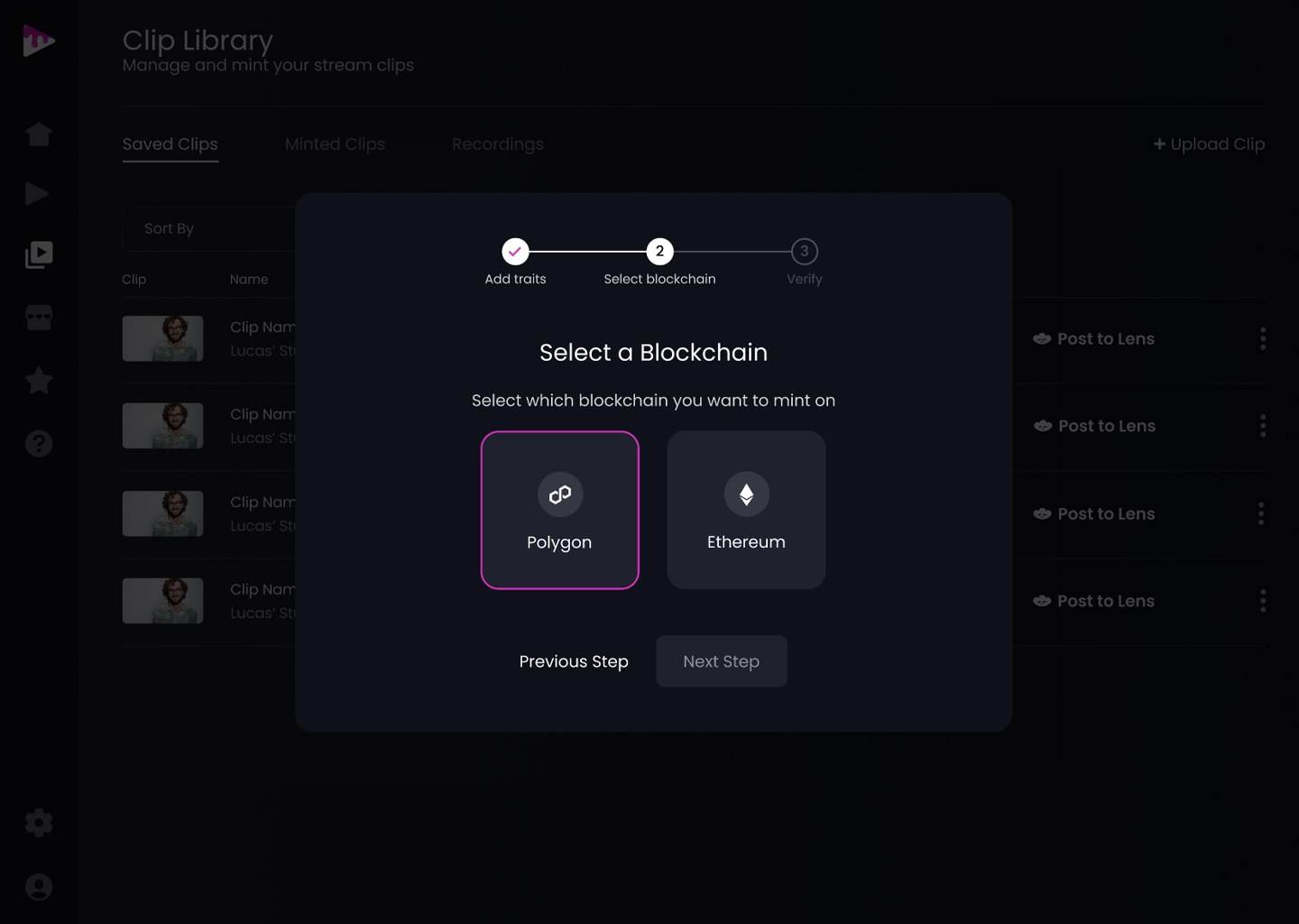 The TaffyStream UI